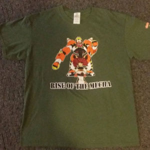 Rise of the Mecha Anime men's shirt